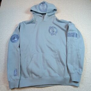 Pro Standard Boston Celtics Hoodie Mens Large Blue Gray NBA Luxury Collection